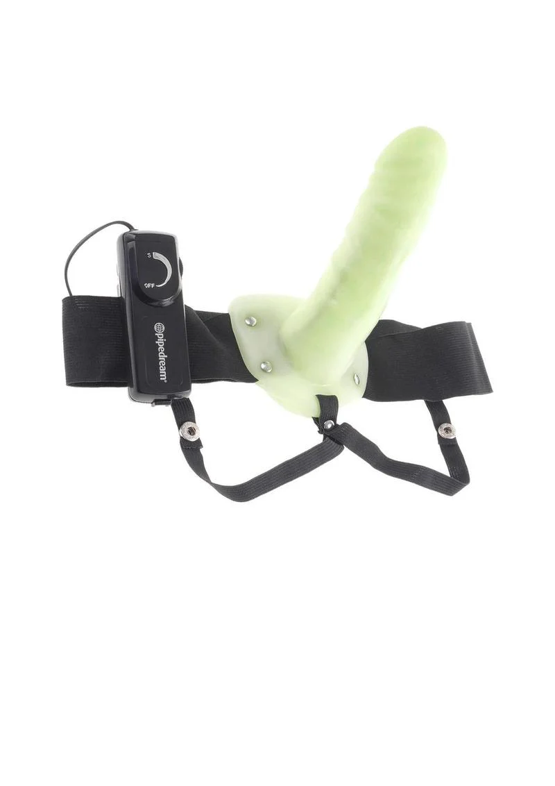 Fetish Fantasy Series For Him Or Her Vibrating Hollow Strap-On Dildo and Adjustable Harness with Remote Control - Image 6