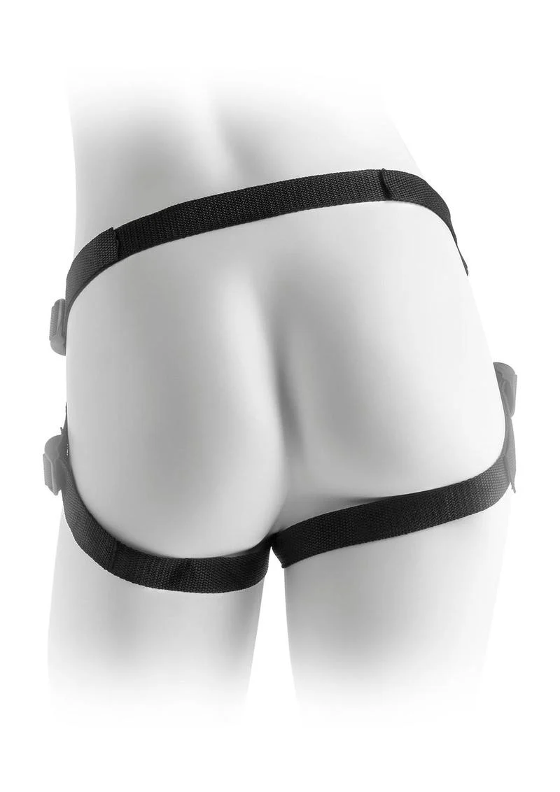 Fetish Fantasy Series Vibrating Plush Adjustable Harness - Image 3