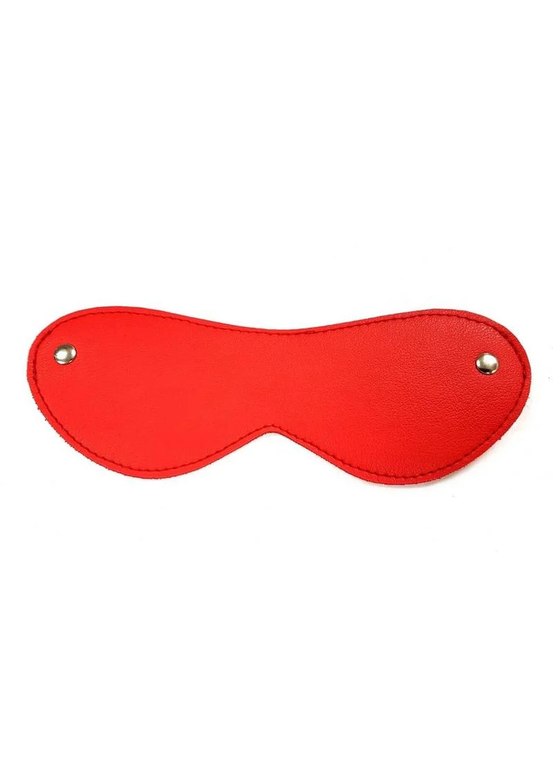 Fetish Play Blindfold Vegan Leather - Image 2