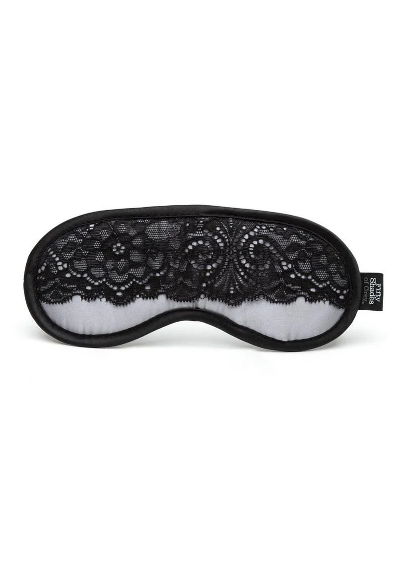 Fifty Shades Of Grey Play Nice Satin and Lace Blindfold