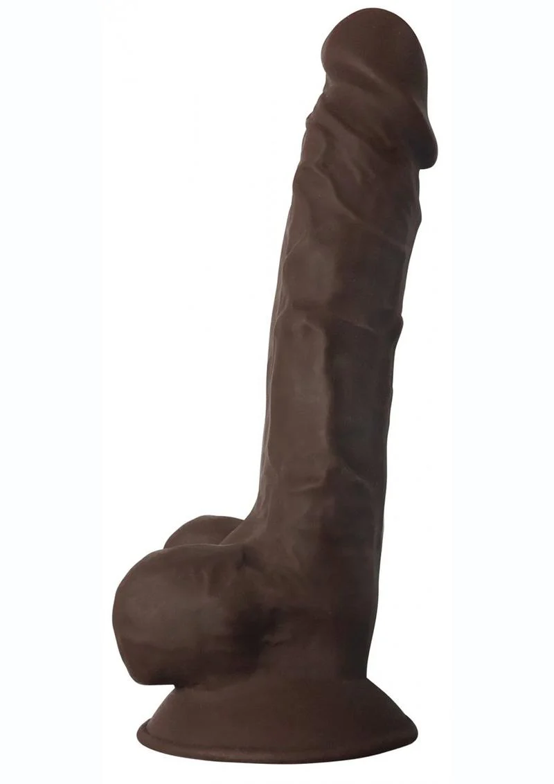 Fleshstixxx Dual Density Silicone Bendable Dong with Balls - Image 16
