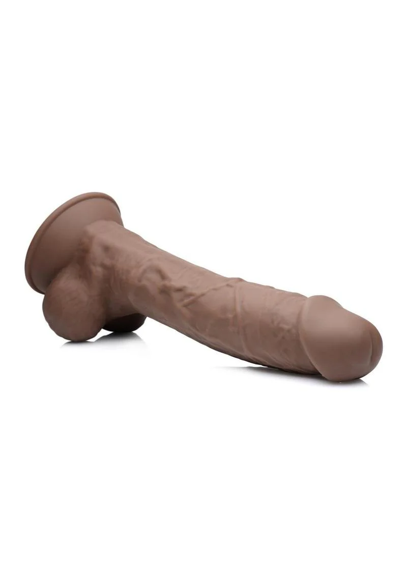 Fleshstixxx Dual Density Silicone Bendable Dong with Balls - Image 24