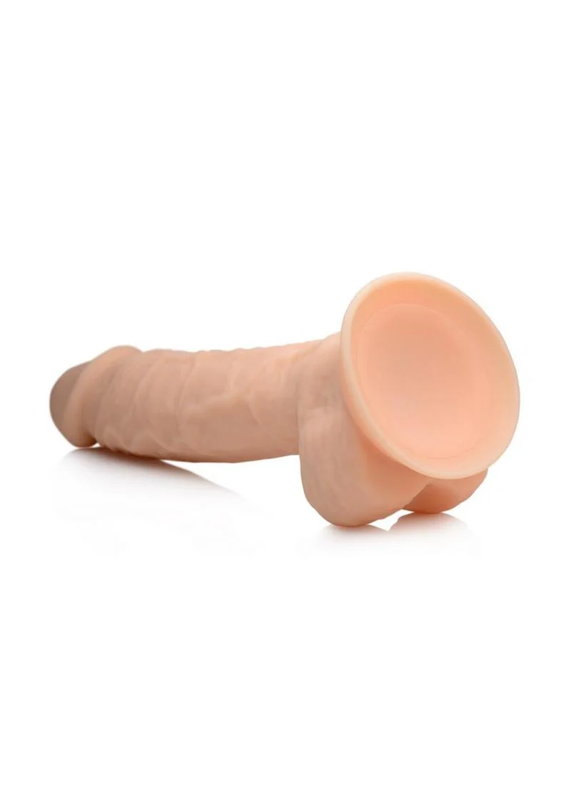 Fleshstixxx Dual Density Silicone Bendable Dong with Balls - Image 29