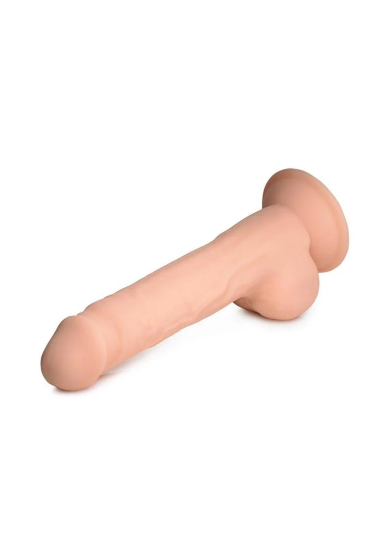 Fleshstixxx Silicone Bendable Dong with Balls - Image 11