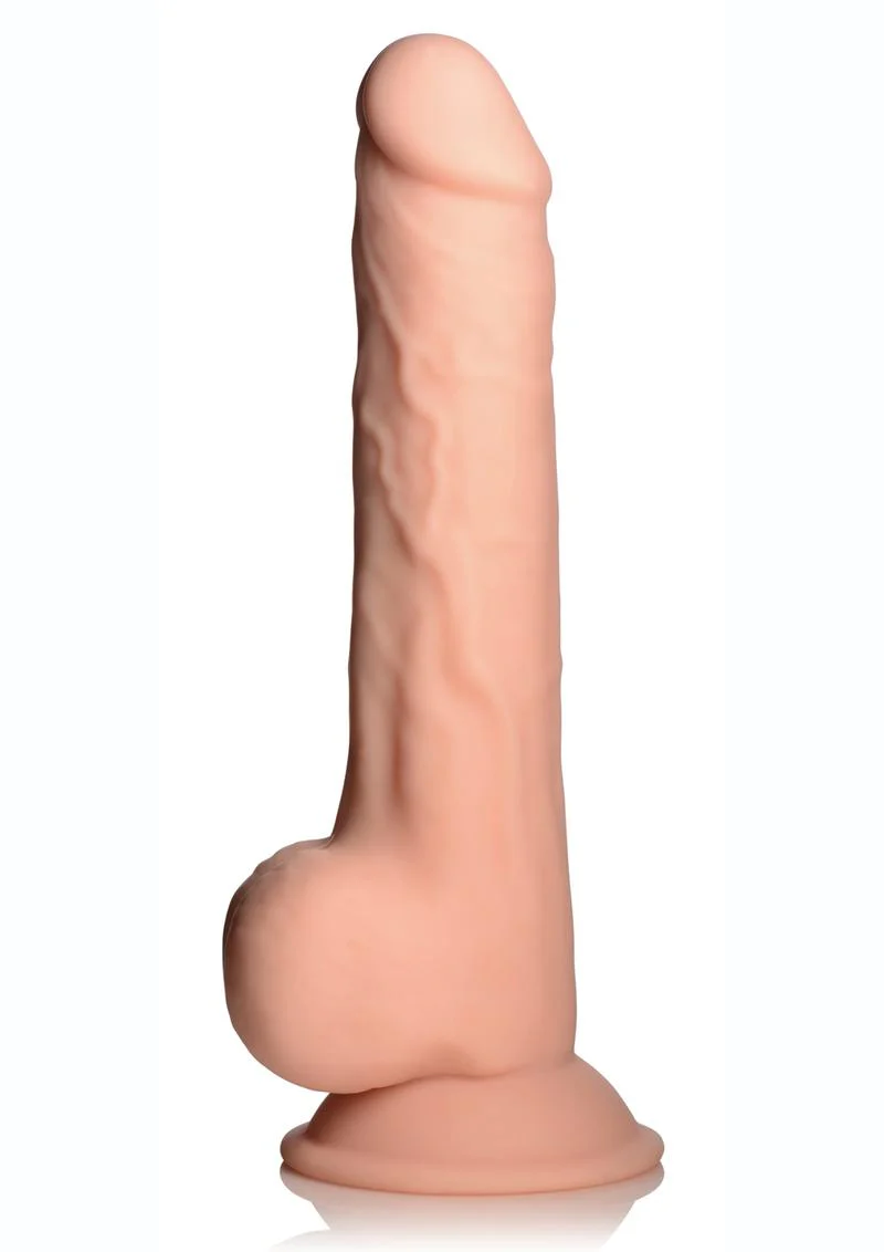 Fleshstixxx Silicone Bendable Dong with Balls - Image 9