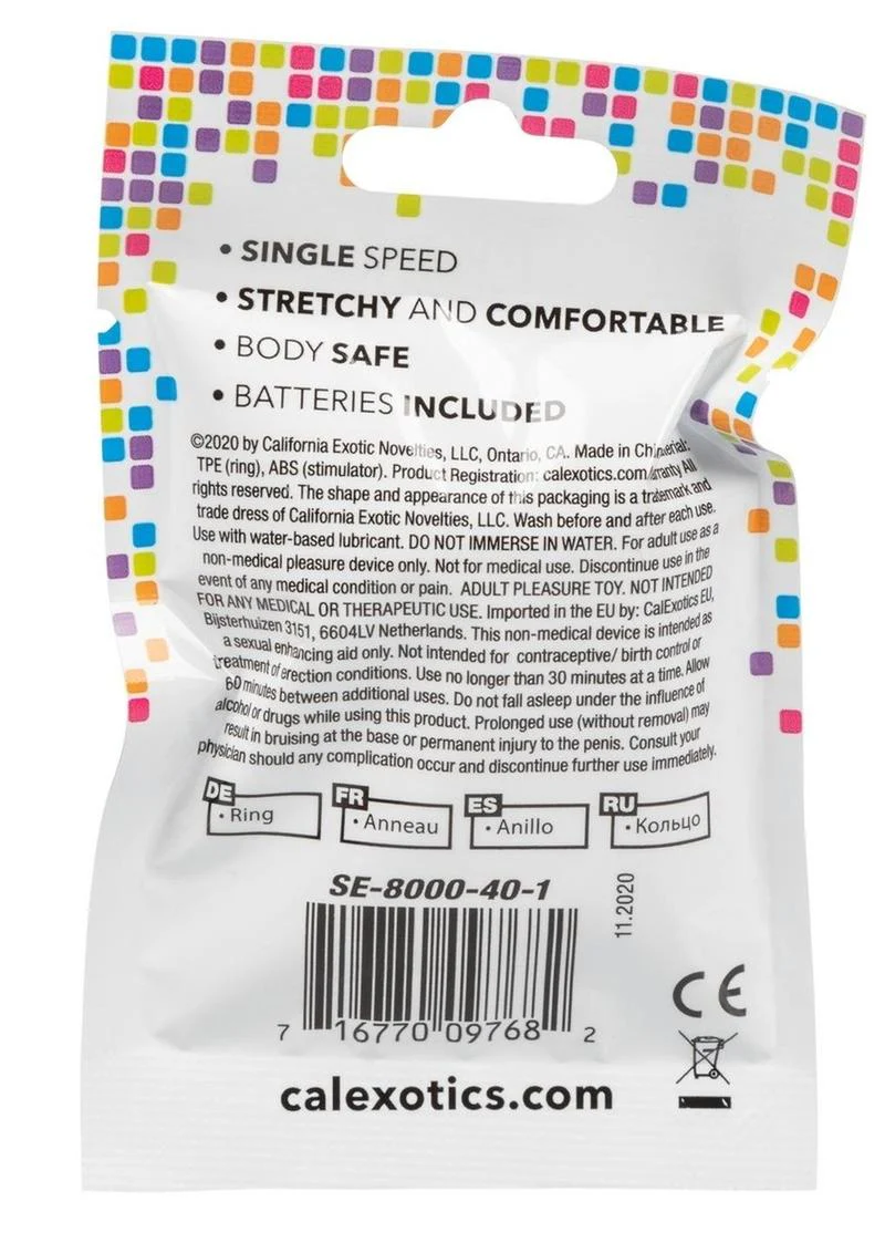 Foil Pack Vibrating Cock Ring - Image 12