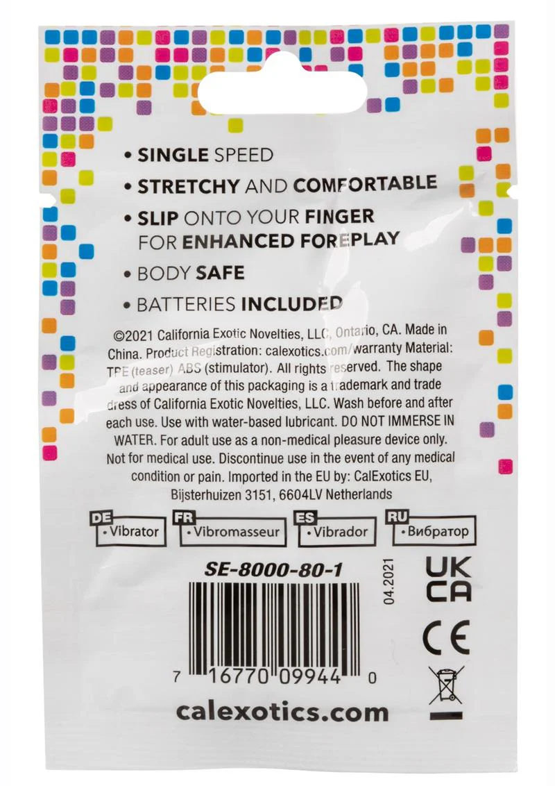 Foil Pack Vibrating Finger Teaser - Image 4