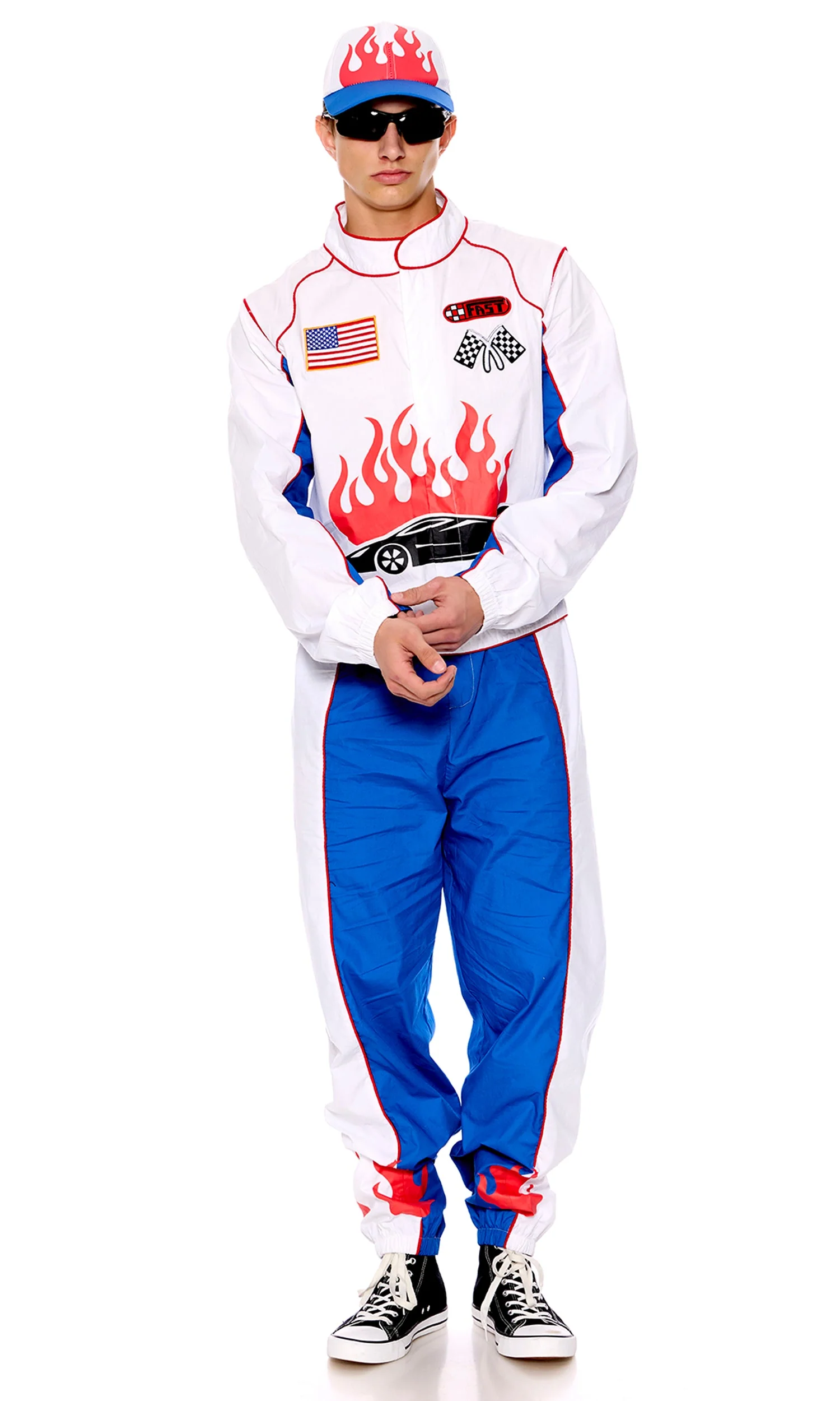 Formula Won Men's Racer Costume - Image 4