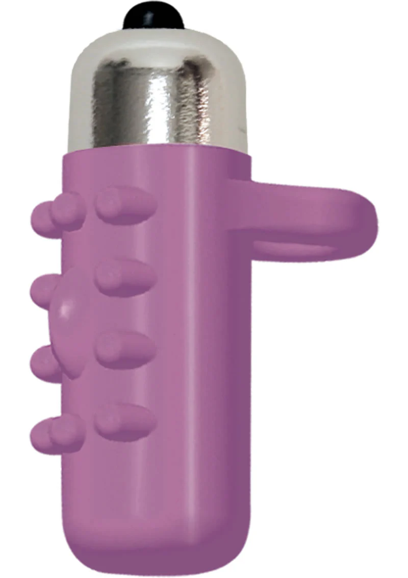 Frisky Fingers Silicone Finger Sleeve with Vibrating Bullet - Image 3