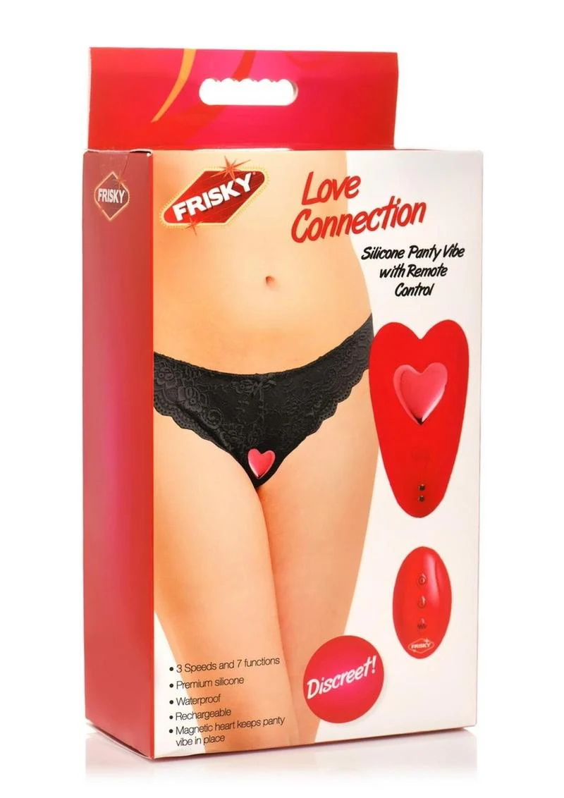 Frisky Love Connection Silicone Panty Vibe with Remote Control - Image 2