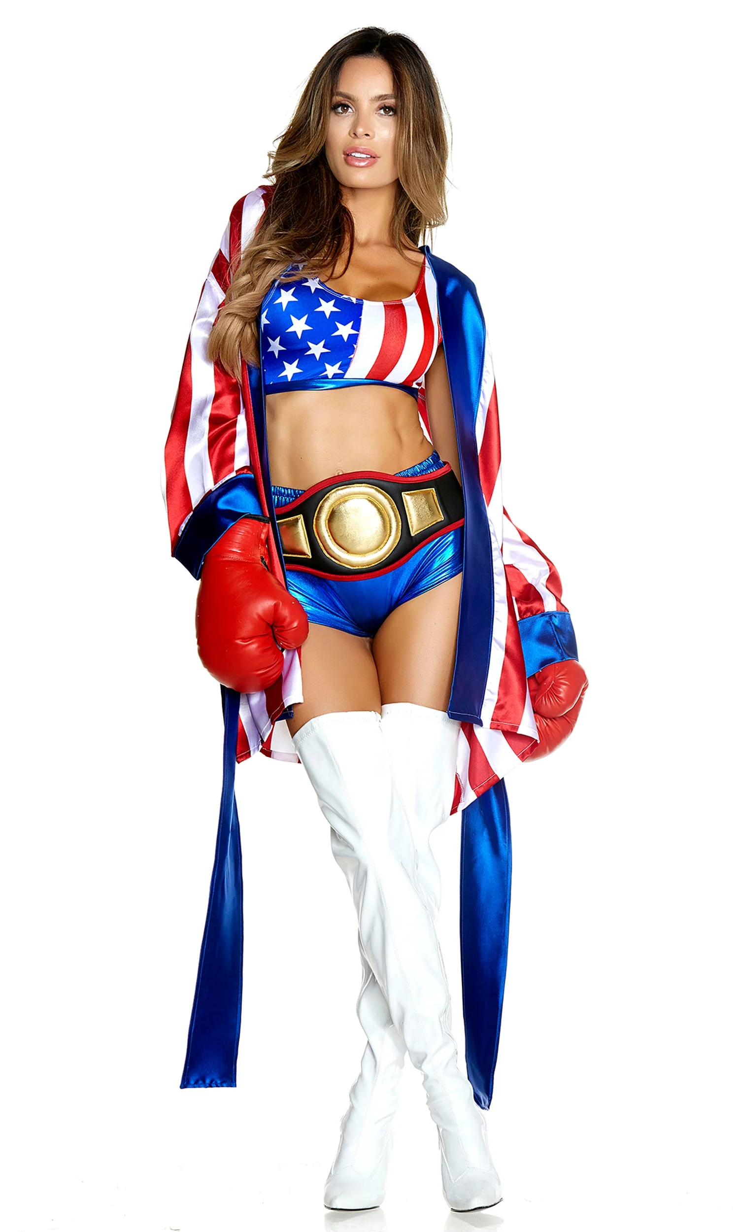 Get 'Em Champ Sexy Boxer Costume - Image 3