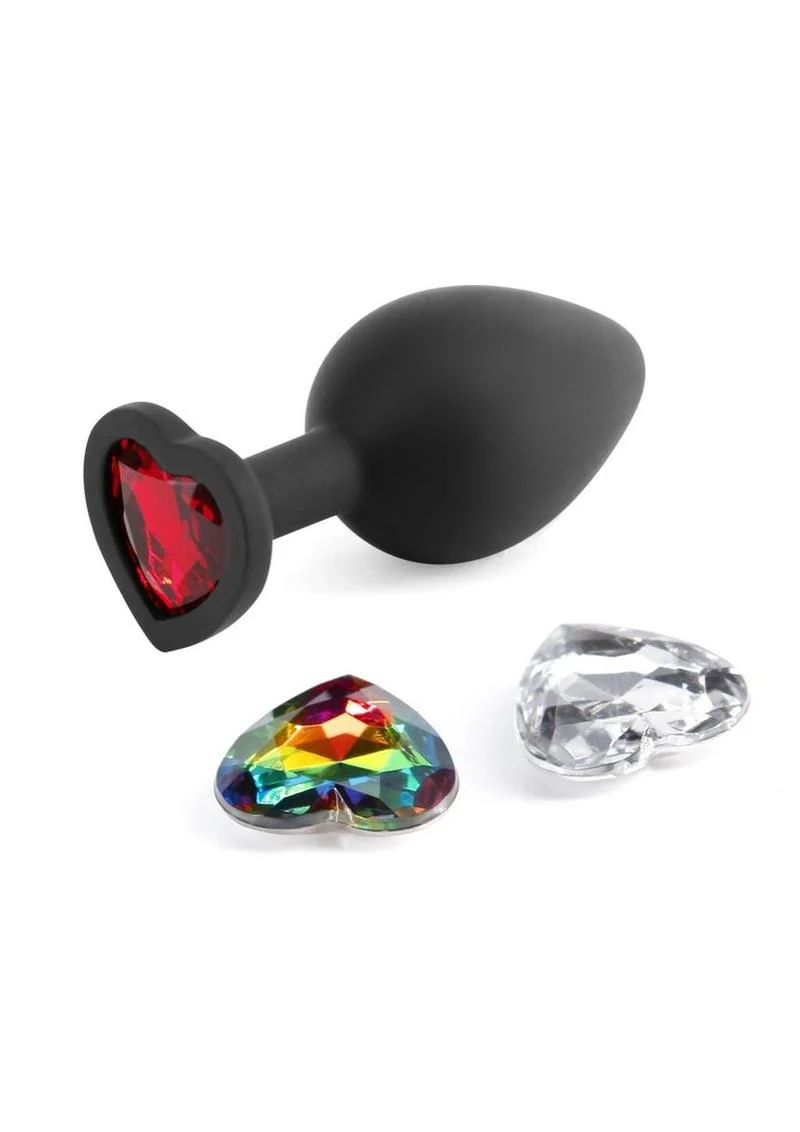 Glams Xchange Heart Silicone Anal Plug - Image 5