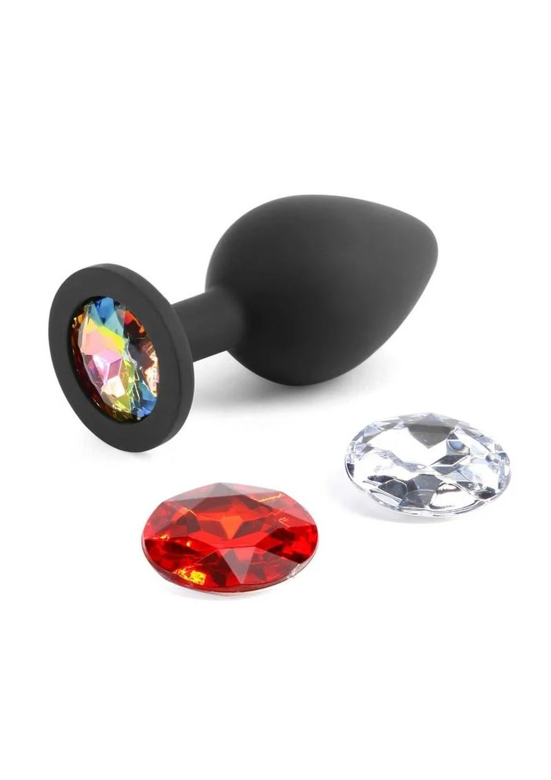 Glams Xchange Round Silicone Anal Plug - Image 5
