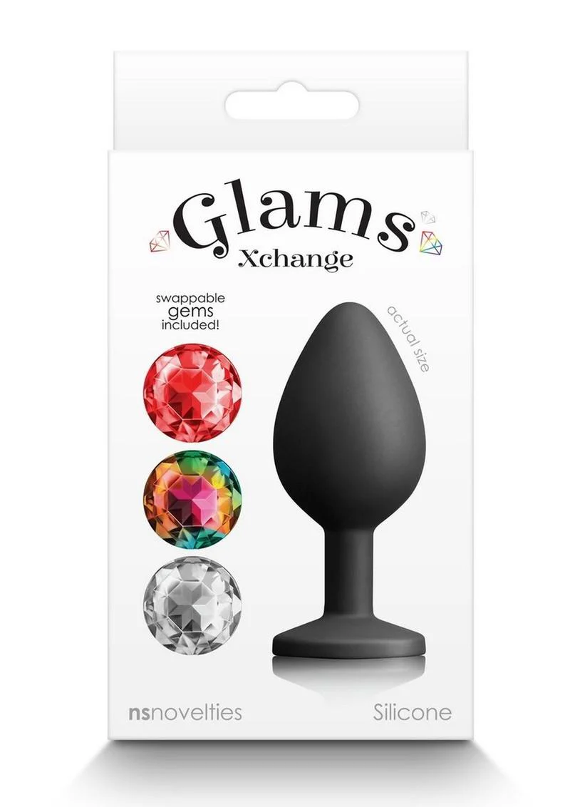 Glams Xchange Round Silicone Anal Plug - Image 6