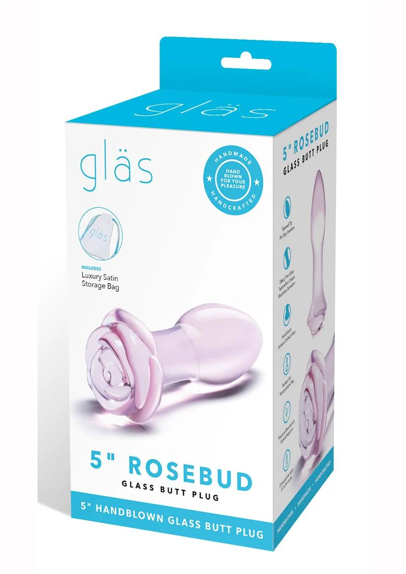 Glas Blossom Ring Glass Anal Plug - Image 2