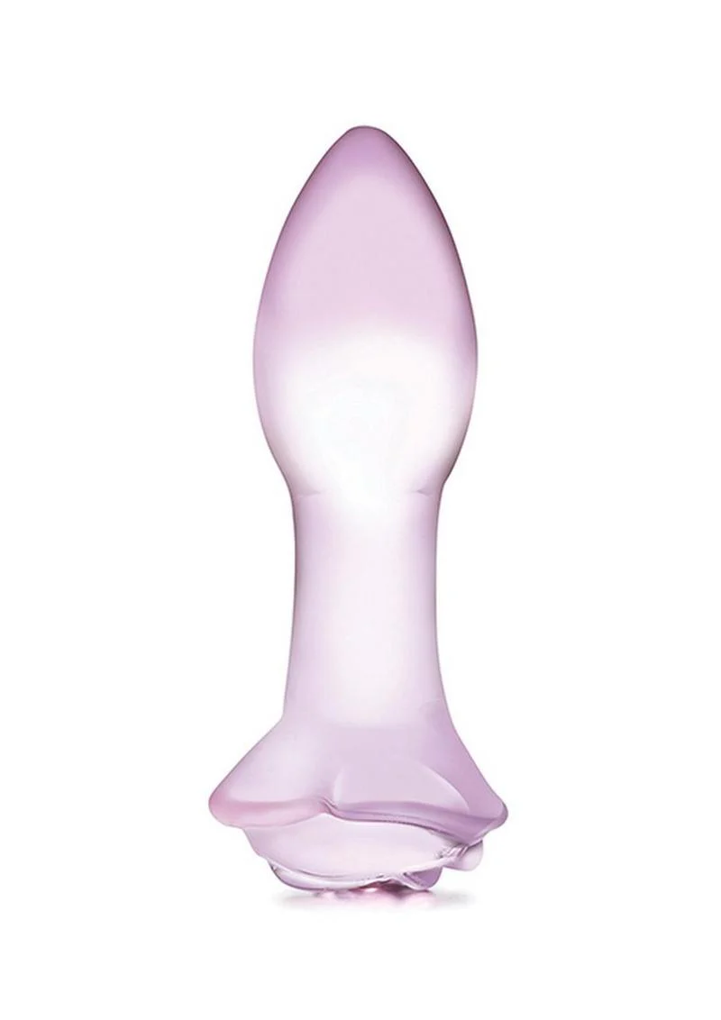 Glas Blossom Ring Glass Anal Plug - Image 3