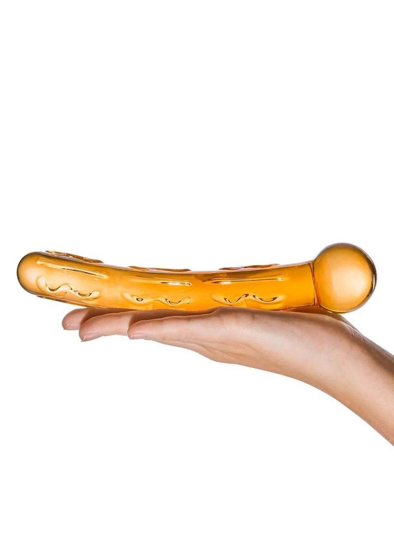 Glas Orange Tickler Glass Dildo - Image 3