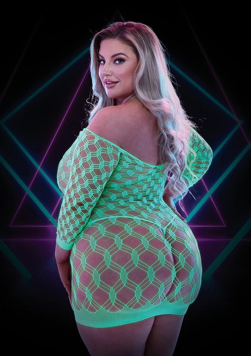 Glow In The Dark Mini Dress - Image 4