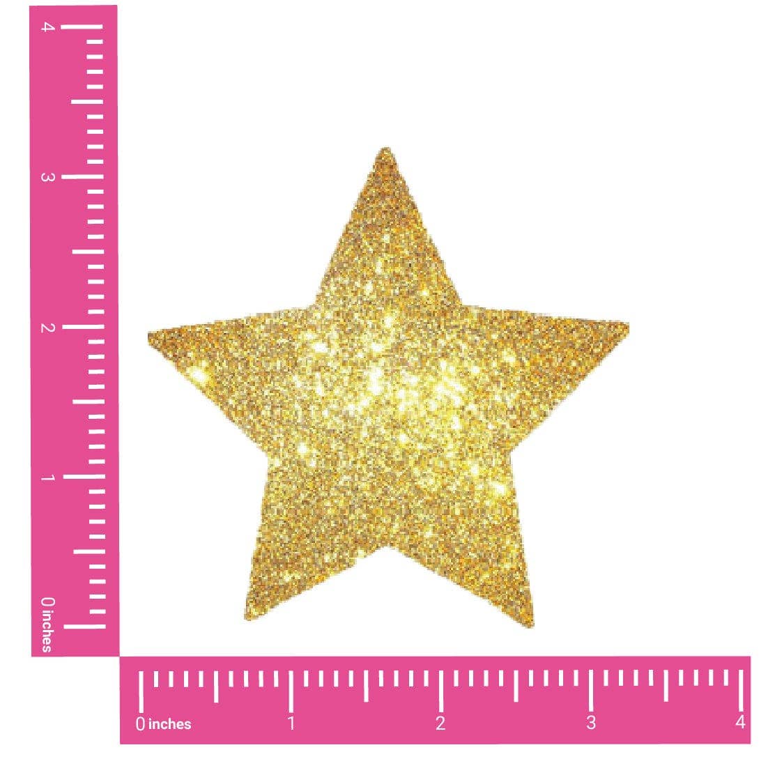 Gold Fairy Dust Glitter Starry Nights Nipple Cover Pasties - Image 2