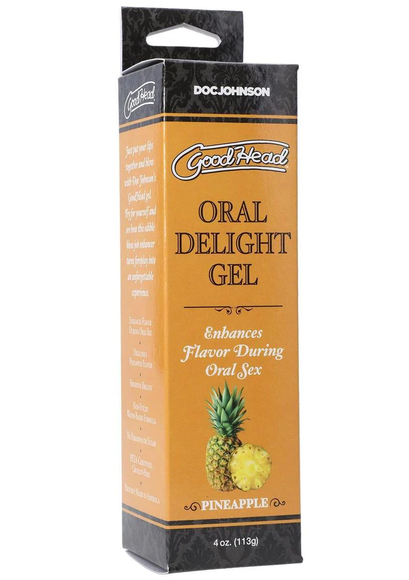 Goodhead Oral Delight Gel Flavored Pineapple - Image 2