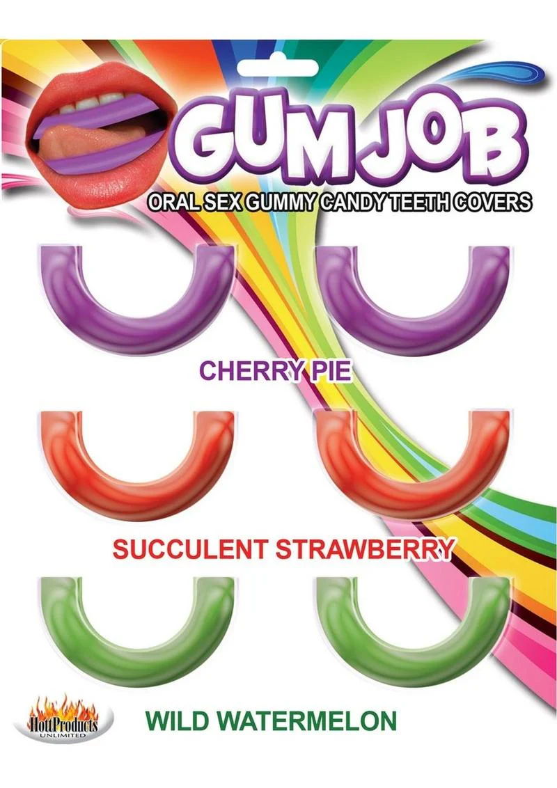 Gum Job Oral Sex Gummy Candy Teeth Covers Assorted Flavors - Image 2