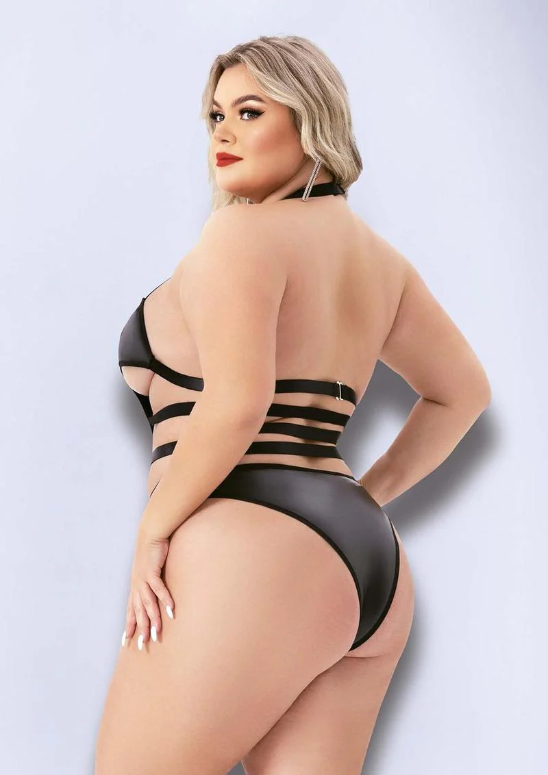 Halter Top Wetlook Teddy-Q - Image 2