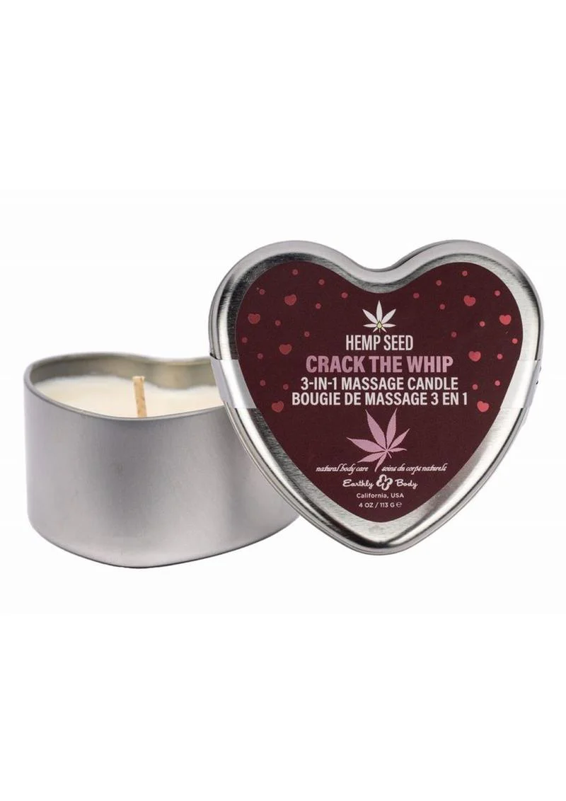 Hemp Seed 3-In-1 Valentines 2025 Massage Candle Crack The Whip - Image 2