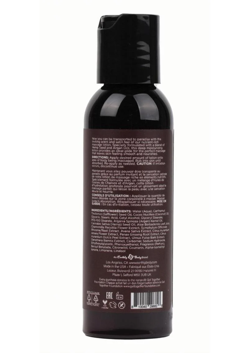 Hemp Seed Massage Lotion Kashmir Musk - Image 4