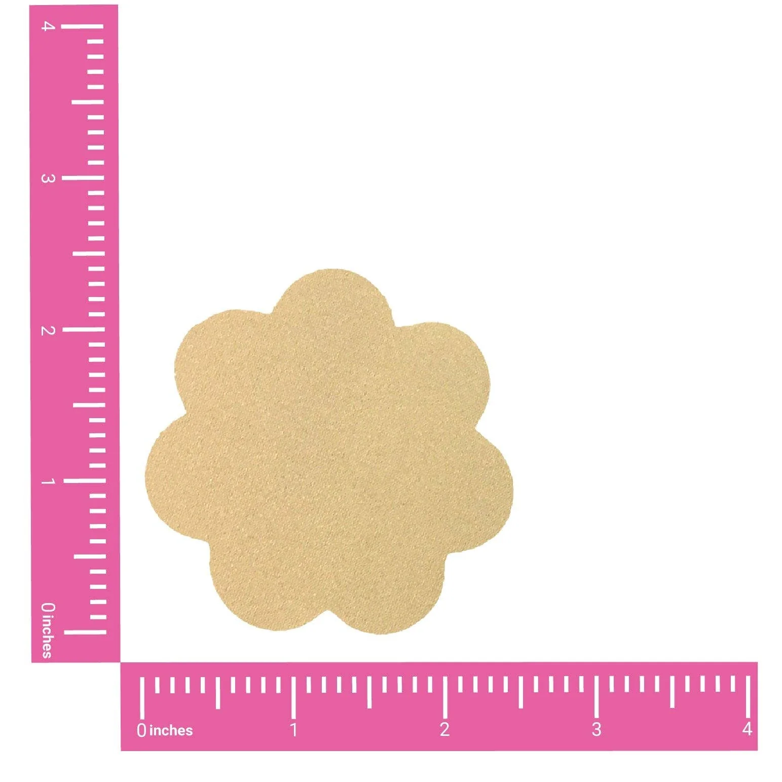 Honey Light Nude Back To BAEsics Petal Nipple Cover Pasties - Image 2