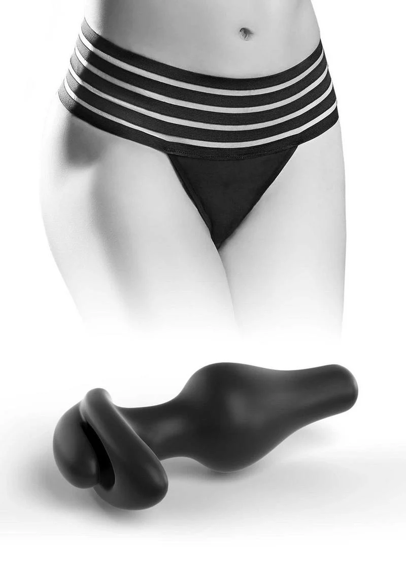 Hookup Panties Crotchless Love Garter - Sm - Image 3