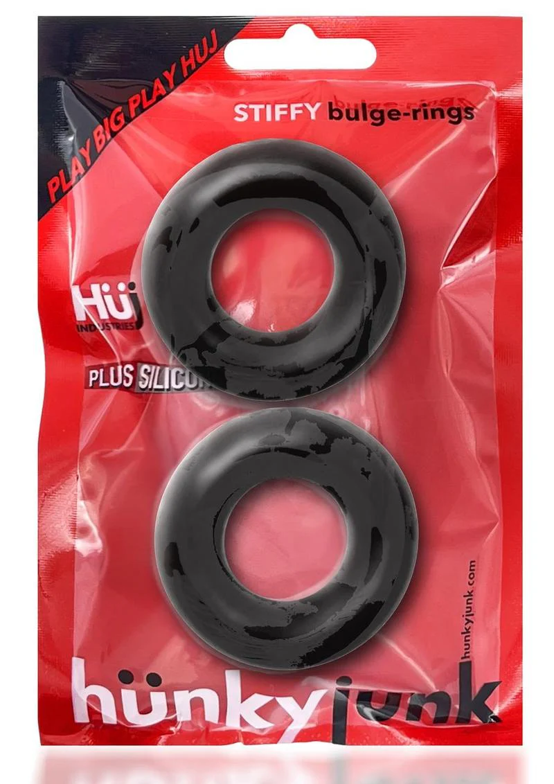Hunkyjunk Stiffy Bulge Silicone Cock Rings - Image 10