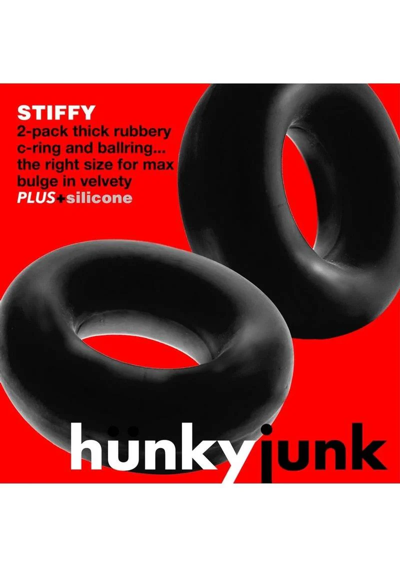 Hunkyjunk Stiffy Bulge Silicone Cock Rings - Image 12