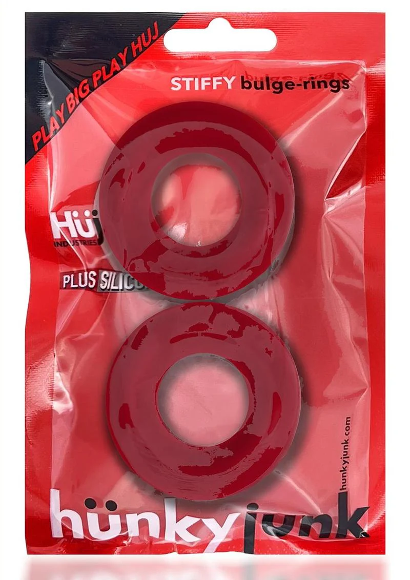 Hunkyjunk Stiffy Bulge Silicone Cock Rings - Image 2