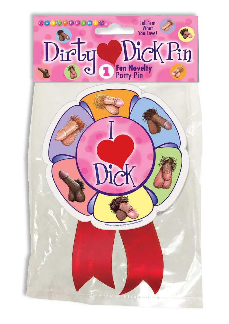 I Love Dicks Wearable Pin