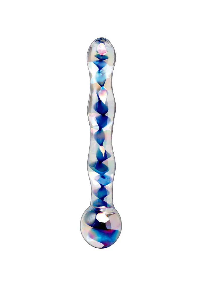 Icicles No. 8 Beaded Glass Dildo - Image 3