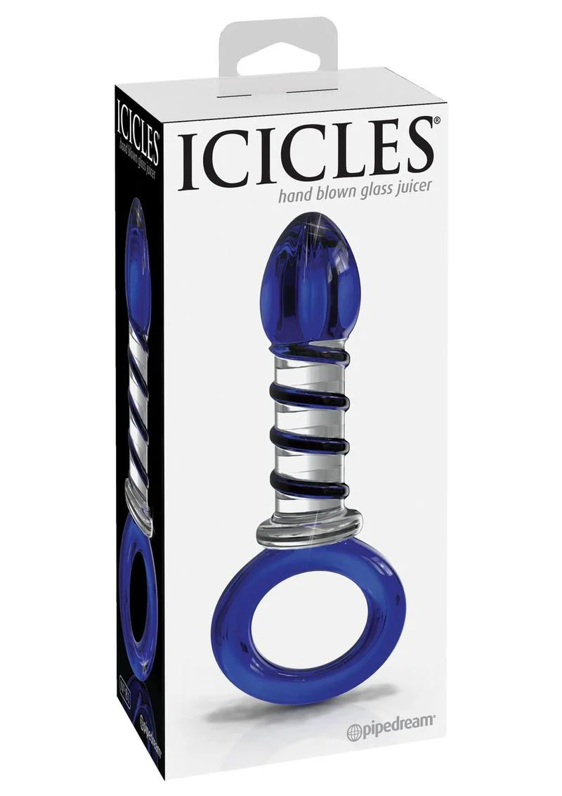 Icicles No 81 Textured Glass Juicer Anal Probe - Image 2