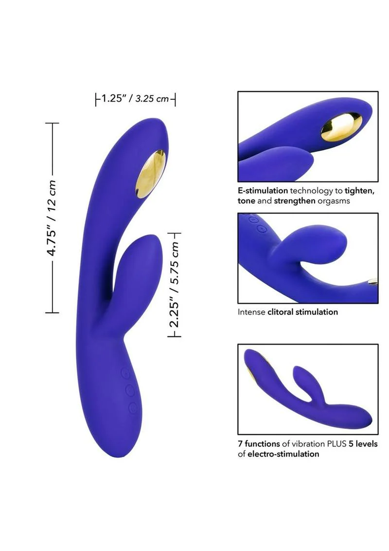 Impulse Intimate E-Stimulator Dual Wand Rechargeable Silicone Vibrator - Image 4