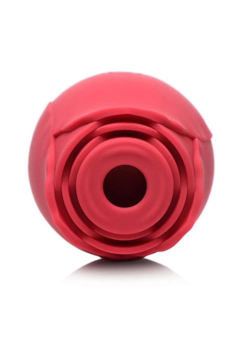 Inmi Bloomgasm Wild Rose 10x Silicone Rechargeable Clit Stimulator with Suction - Image 3