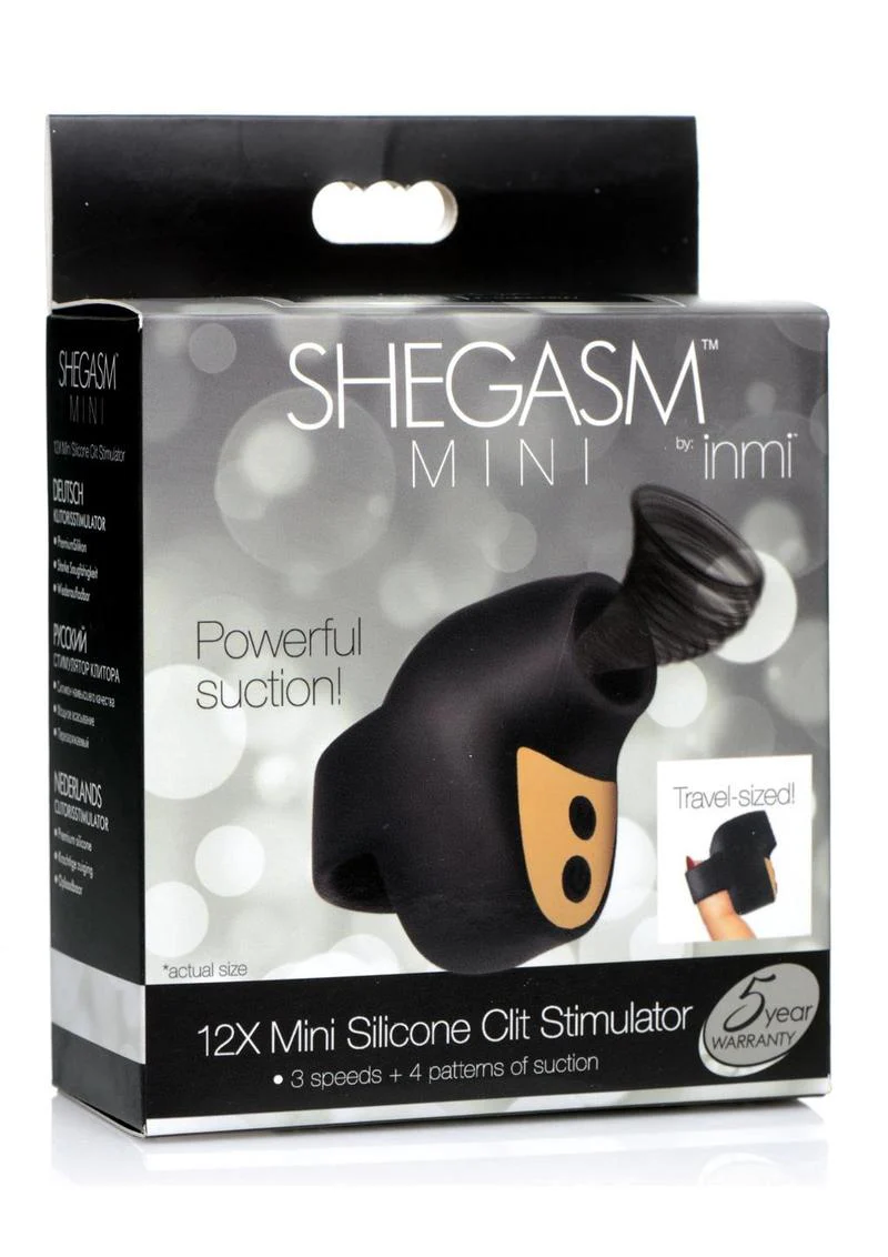 Inmi Shegasm Mini Silicone Rechargeable Clitoral Stimulator - Image 2