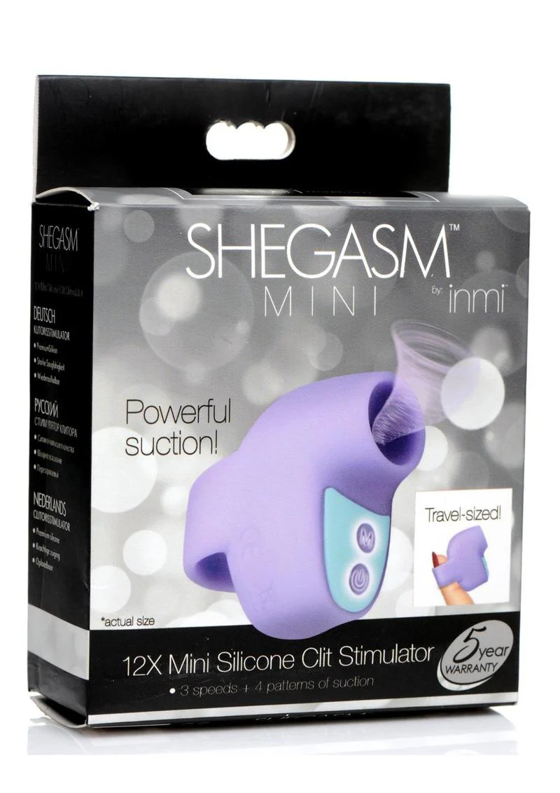Inmi Shegasm Mini Silicone Rechargeable Clitoral Stimulator - Image 6