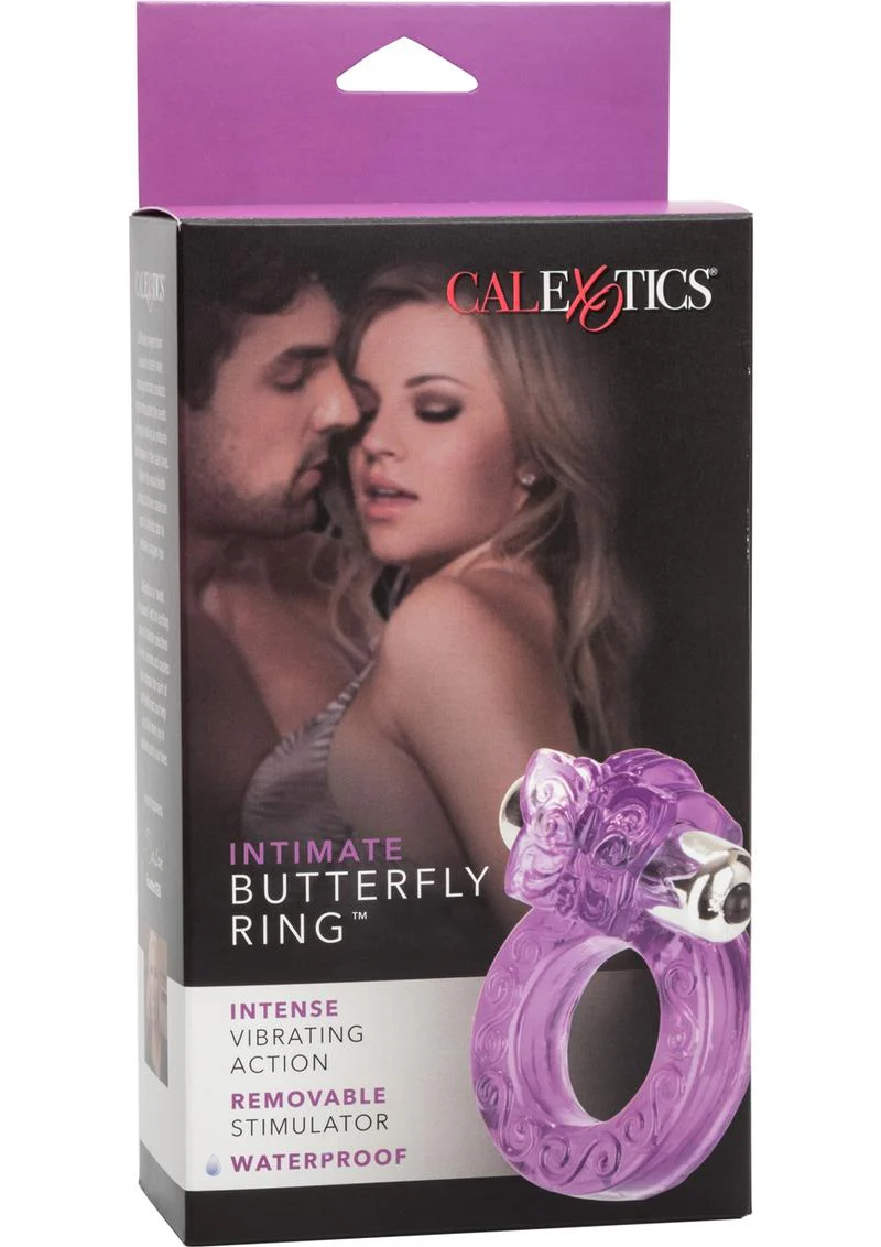 Intimate Butterfly Ring Vibrating Cock Ring with Clitoral Stimulation - Image 2