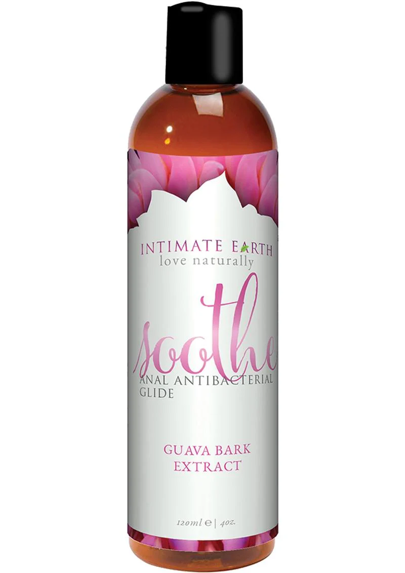 Intimate Earth Soothe Antibacterial Anal Glide Lubricant Guava Bark Extract - Image 3
