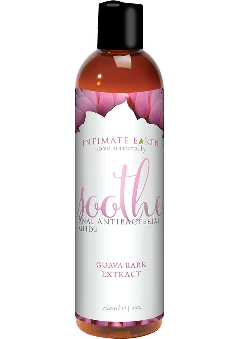 Intimate Earth Soothe Antibacterial Anal Glide Lubricant Guava Bark Extract - Image 4