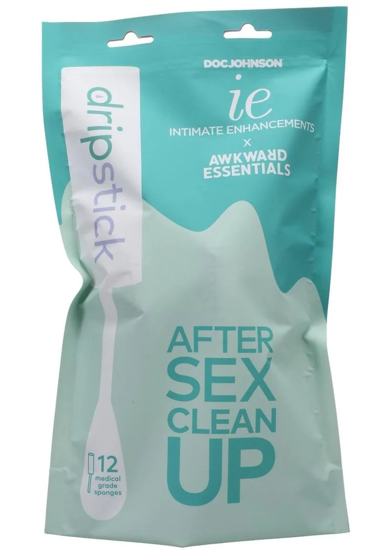 Intimate Enhancements Awkward Essentials Dripsticks After Sex Clean Up - Image 2