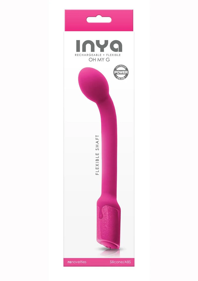 Inya Oh My G Silicone Rechargeable Wand - Image 2