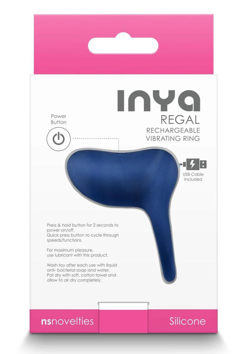 Inya Regal Rechargeable Siicone Cock Ring - Image 3