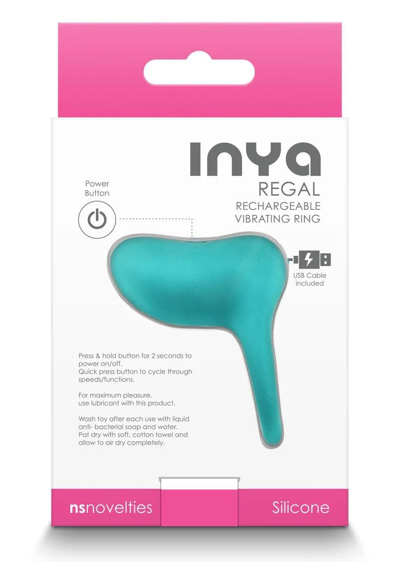 Inya Regal Rechargeable Siicone Cock Ring - Image 6