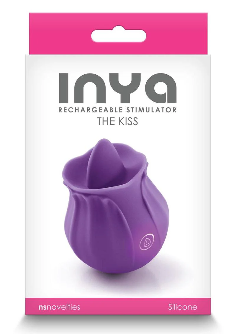 Inya The Kiss Rechargeable Silicone Clitoral Stimulator - Image 2