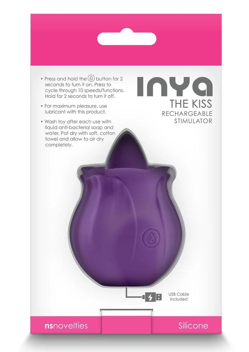 Inya The Kiss Rechargeable Silicone Clitoral Stimulator - Image 3