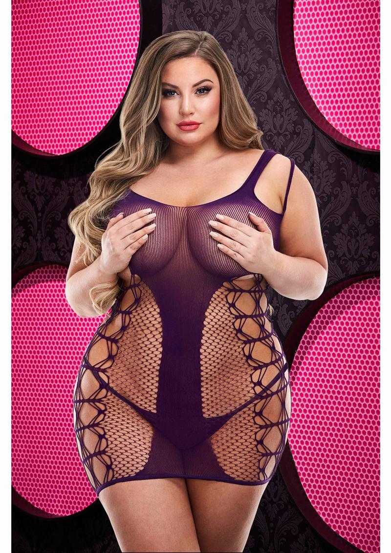 Jacquard Mini Dress - Image 3